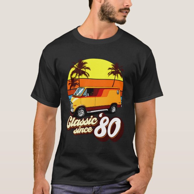 Camiseta 40.ª Boogie Van Desde 1980 (Anverso)