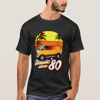 Camiseta 40.ª Boogie Van Desde 1980