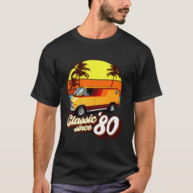 Camiseta 40.ª Boogie Van Desde 1980 (Anverso)