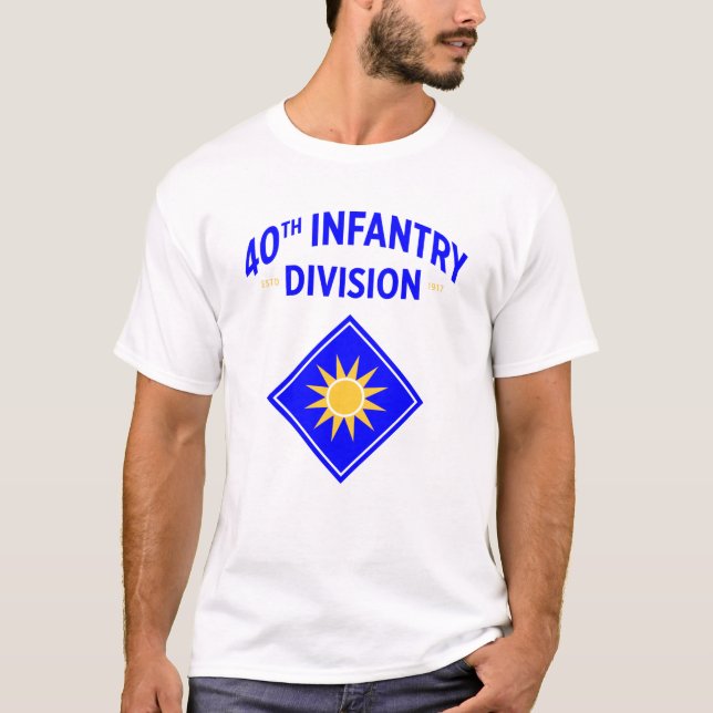Camiseta 40.ª División de Infantería Ejército de los Estado (Anverso)