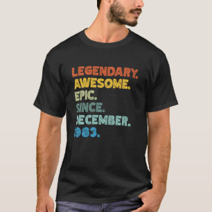 Camiseta 40.ª Épica legendaria desde diciembre