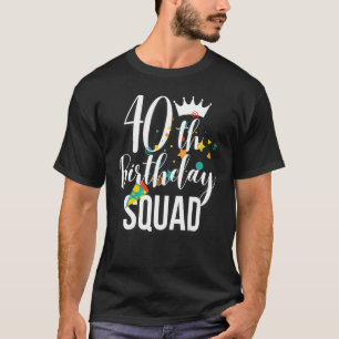 Camiseta 40.ª familia de 40 años de edad
