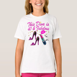CAMISETA 40.ª FIESTA DIVA