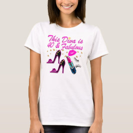 CAMISETA 40.ª FIESTA DIVA