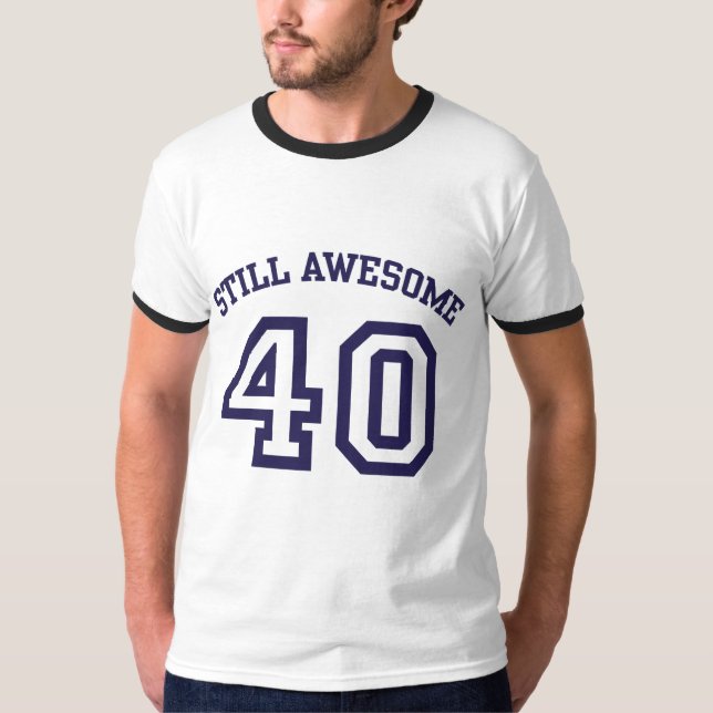 Camiseta 40.º cumpleaños (Anverso)