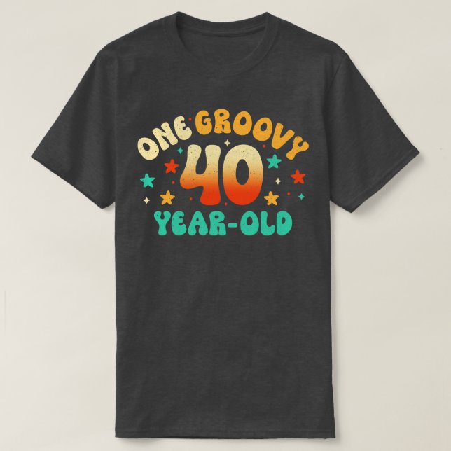 Camiseta 40.º cumpleaños 2 (Diseño del anverso)