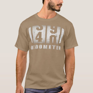 Camiseta 40.º Cumpleaños , 40.º Oldometer de Cumpleaños , 4