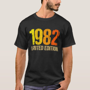 Camiseta 40.º cumpleaños damas hombres 40 años 1982 13