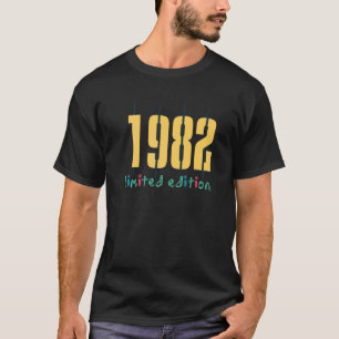 Camiseta 40.º cumpleaños damas hombres 40 años 1982 14