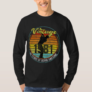 Camiseta 40.º Cumpleaños Golfista 40. Jugador de golf Bday