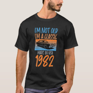 Camiseta 40.º cumpleaños No soy viejo Soy un clásico de 198