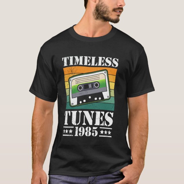 Camiseta 40.º cumpleaños TUNES INDEPENDIENTES 1985 Goldies  (Anverso)