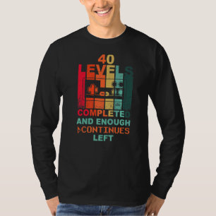 Camiseta 40.º Jugador Retro Gamepad 40