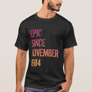 Camiseta 40.º Nacimiento de Mujeres Noviembre de 1984