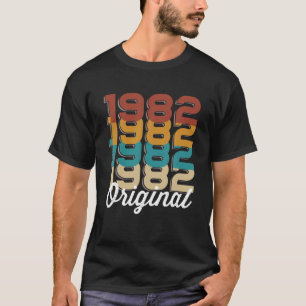 Camiseta 40.º Nacimiento Mujer 40 Años 1982