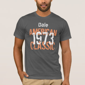 Camiseta 40.º regalo de cumpleaños 1973 American Classic V2