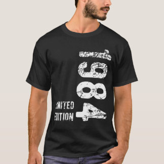 Camiseta 40.º regalo de cumpleaños edición limitada de 1984
