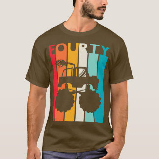 Camiseta 40.º regalo de cumpleaños Monstruo camioneta camis
