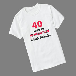 Camiseta 40.º regalo de cumpleaños para los hombres camiset