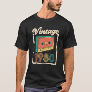Camiseta 40.º Regalo De Cumpleaños - Vintage 1980 - Jueves 