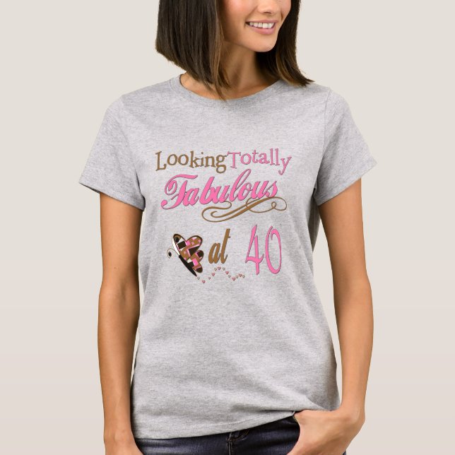 Camiseta 40.º regalo de Fiesta de cumpleaños (Anverso)