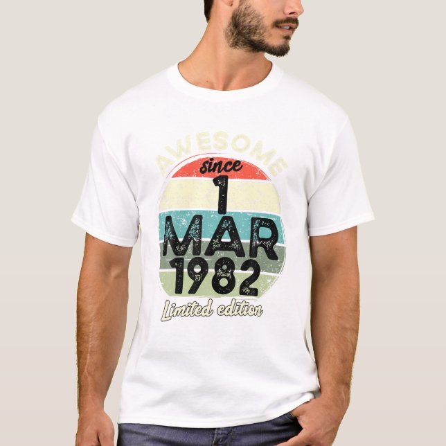 Camiseta 40.º Regalo De Papá Mamá (Anverso)