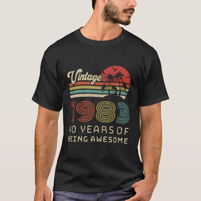 CAMISETA 40 1983 40.ª (Anverso)