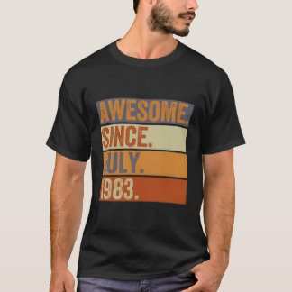 Camiseta 40 40.ª Impresionante Desde Julio De 1983