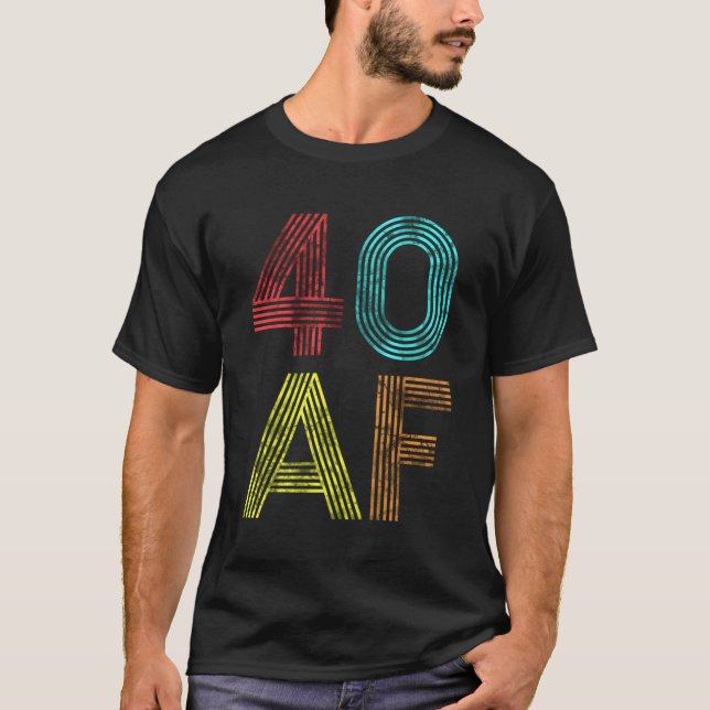 Camiseta 40 Af 40.º 1979 41 (Anverso)