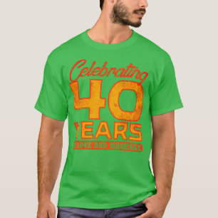 Camiseta 40° Aniversario Boda 40 Años De Matrimonio 4