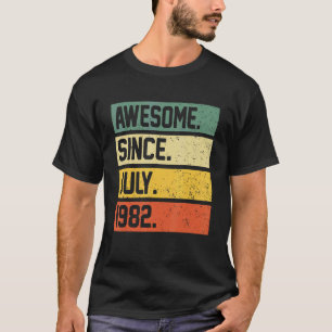 Camiseta 40 Aniversario de 40 años de edad asombroso desde