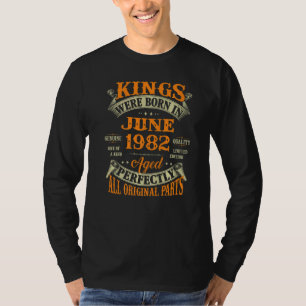 Camiseta 40 Aniversario De Los Reyes Nacidos En Junio De 19