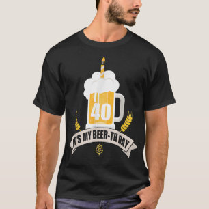 Camiseta 40 Aniversario de mi Cerveza Graciosa