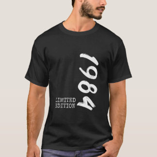 Camiseta 40 Años 1984 Mujer Decorativa F