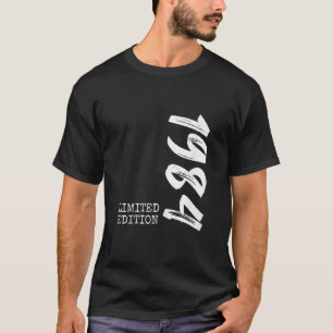 Camiseta 40 Años 1984 Mujer Decorativa F