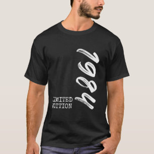 Camiseta 40 Años 1984 Mujer Decorativa F