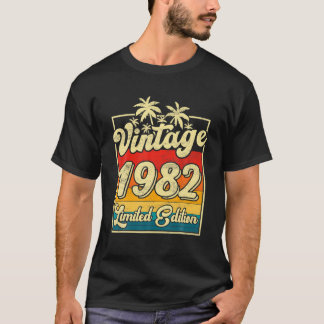 Camiseta 40 Años De Decoración Hombres 40 Viernes 1982