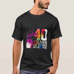 CAMISETA 40 AÑOS DE HABER SIDO INCREÍBLES CUARENTA
