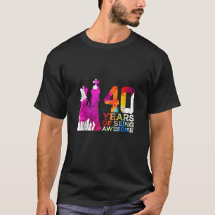 CAMISETA 40 AÑOS DE HABER SIDO UN FANTÁSTICO AJEDREZ 40 DE