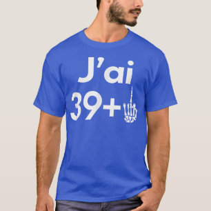 Camiseta 40 años Hombres Cumpleaños Mujeres Skeleton Gift I