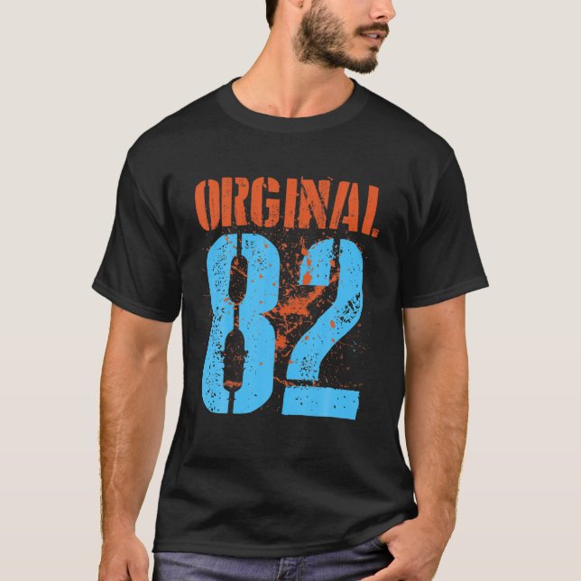Camiseta 40 Años Sorprendente Desde 1982 Nacimiento Orginal (Anverso)