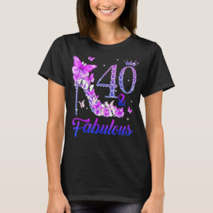Camiseta 40 años y fabuloso desde 1982 40 años