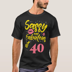Camiseta 40 años y fabuloso desde 1982 40 años