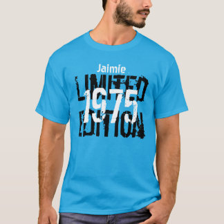 Camiseta 40 cumpleaños 1975 Edición limitada Personalizado