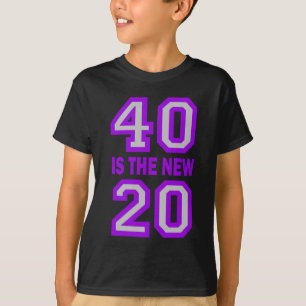 Camiseta 40 es los nuevos 20