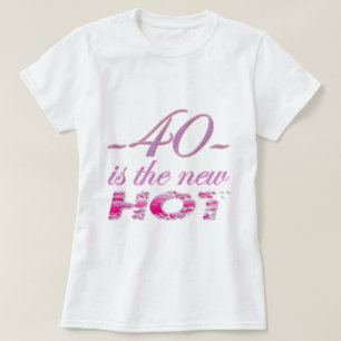 Camiseta 40 nuevo-calientes