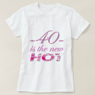 Camiseta 40 nuevo-calientes