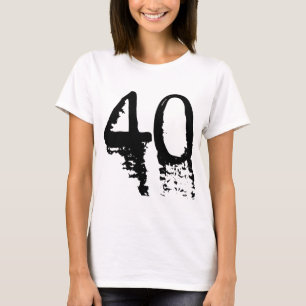 Camiseta 40.o Cumpleaños
