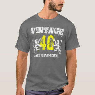 Camiseta 40.o Cumpleaños