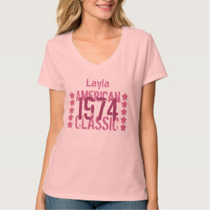Camiseta 40.o Cumpleaños obra clásica americana 1E de 197